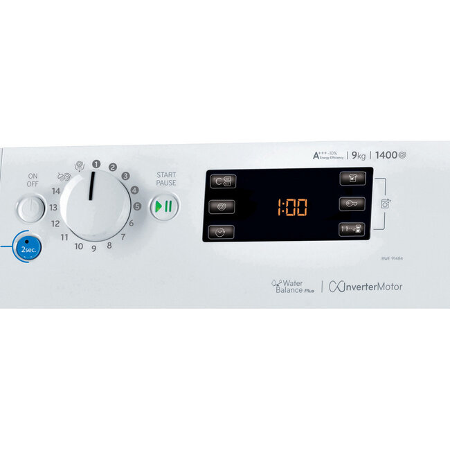 Indesit BWE 91484X WSSS EU wasmachine 9 kg