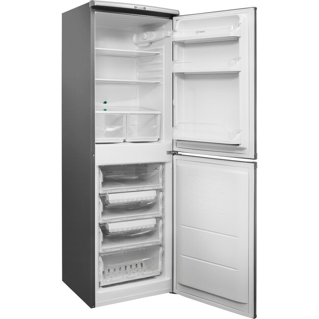 Indesit CAA 55 NX koelvriescombinatie Zilver