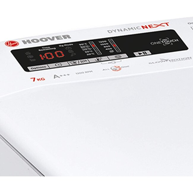 Hoover HNOT S372DA-S wasmachine bovenlader 7 kg A +++