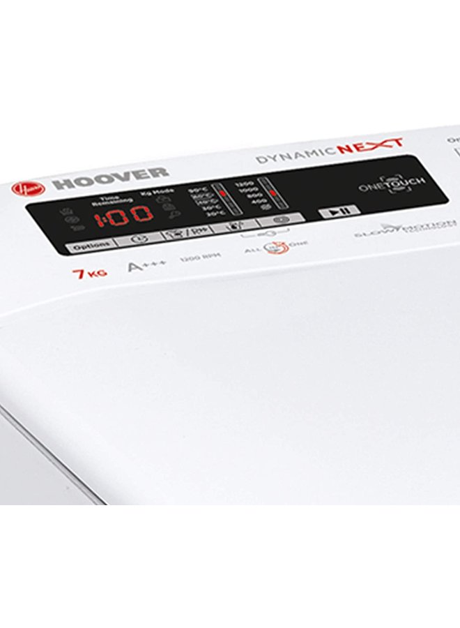 Hoover HNOT S372DA-S wasmachine bovenlader 7 kg A +++