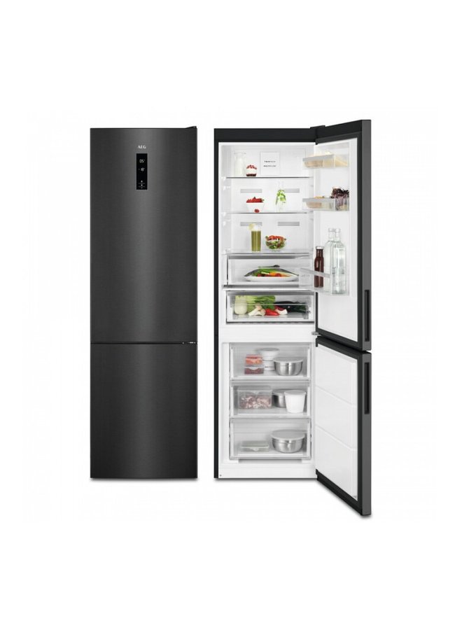 AEG RCB73421TY koelvriescombinatie zwart