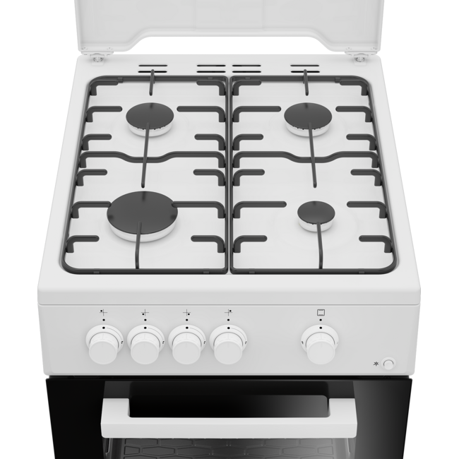 Beko FSG52020DW gasfornuis 50cm