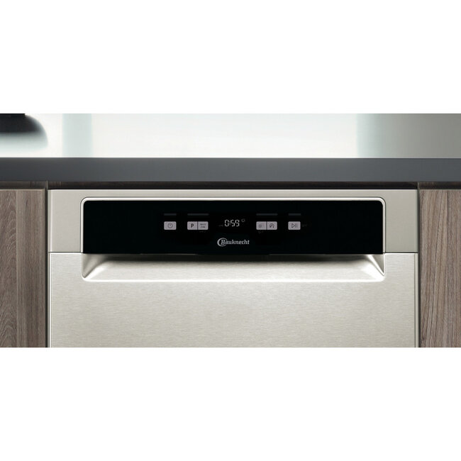 Bauknecht OBUC ECOSTAR 5320 | Onderbouw vaatwasser | RVS | AutoDeur