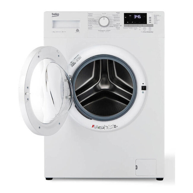 Beko WTV8812BW wasmachine 1600 toeren
