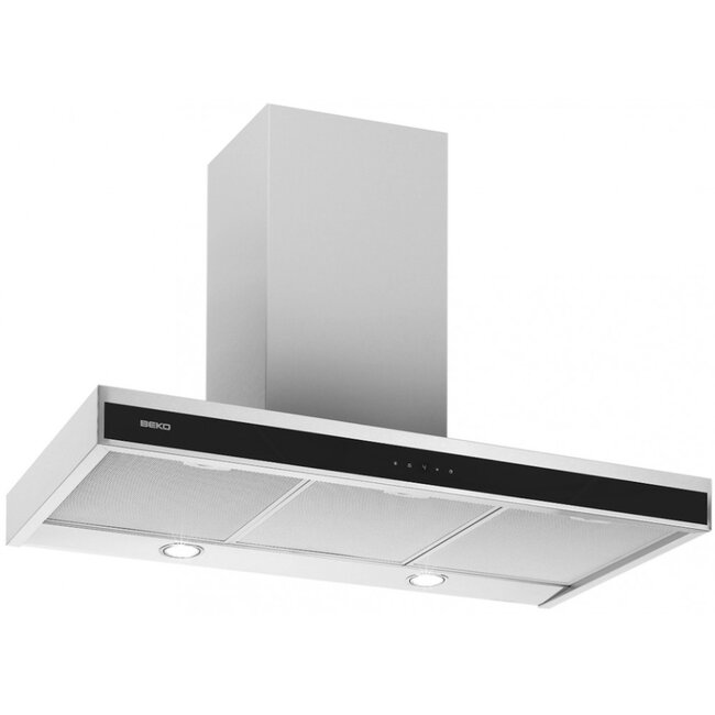 Beko CWB9710X schouwkap  90 cm