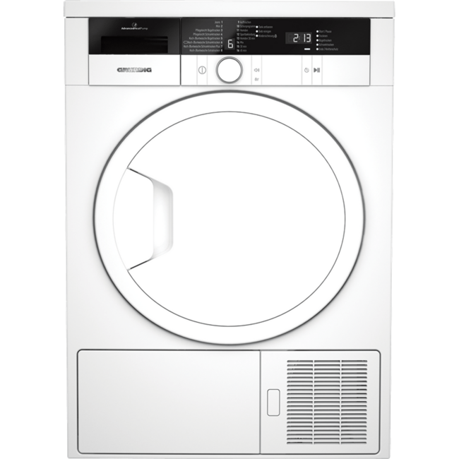 Grundig GTN 27240 M warmtepompdroger 7 kg A++