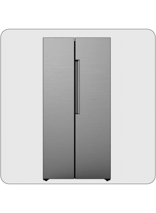 PKM SBS 440.4A+NF S Amerikaanse koelkast