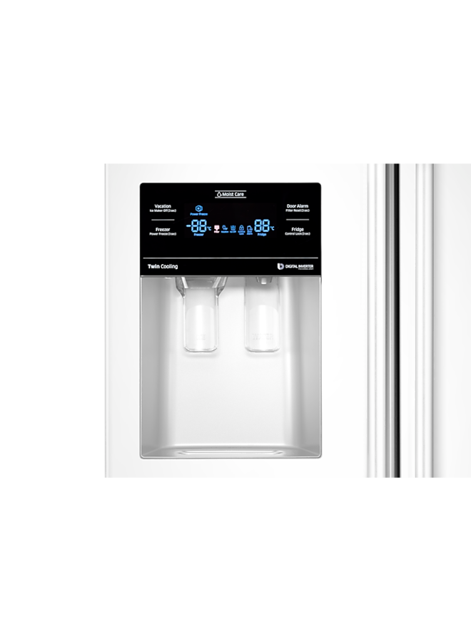 Samsung RS53K4400WW Amerikaanse koelkast wit