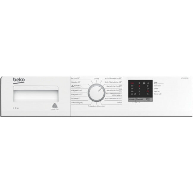 Beko WML61023NR slim fit wasmachine 6 kg