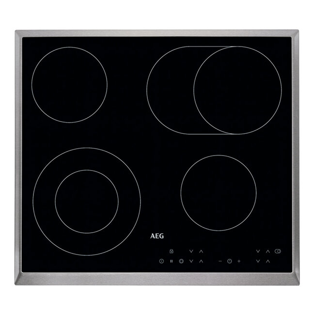AEG TEAMB 101 P inbouw oven met keramische kookplaat set