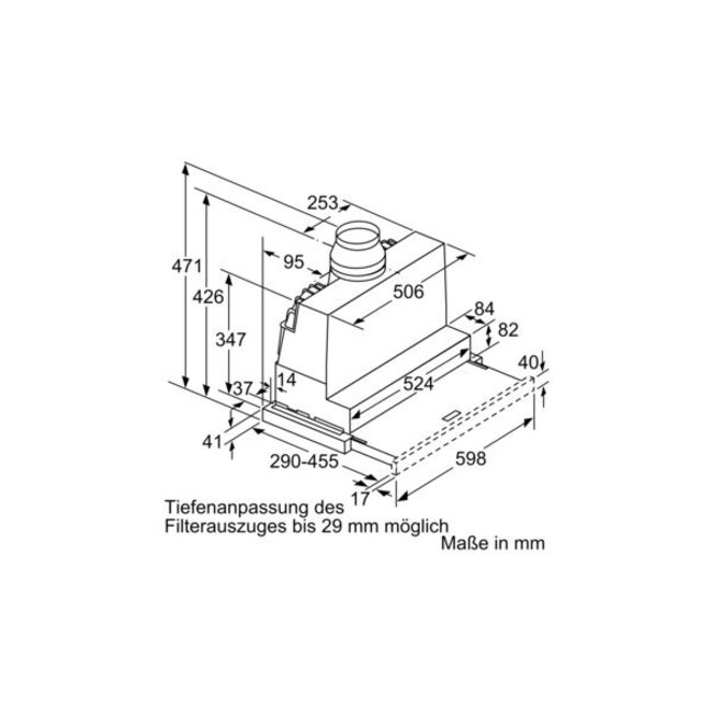 Siemens LI67RA530 60 cm afzuigkap #