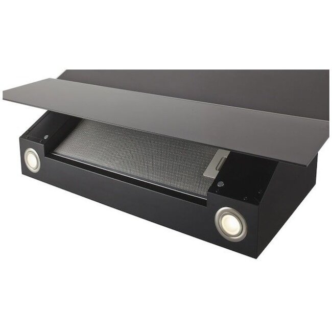 Inventum AKD9000GTZ afzuigkap 90 cm zwart