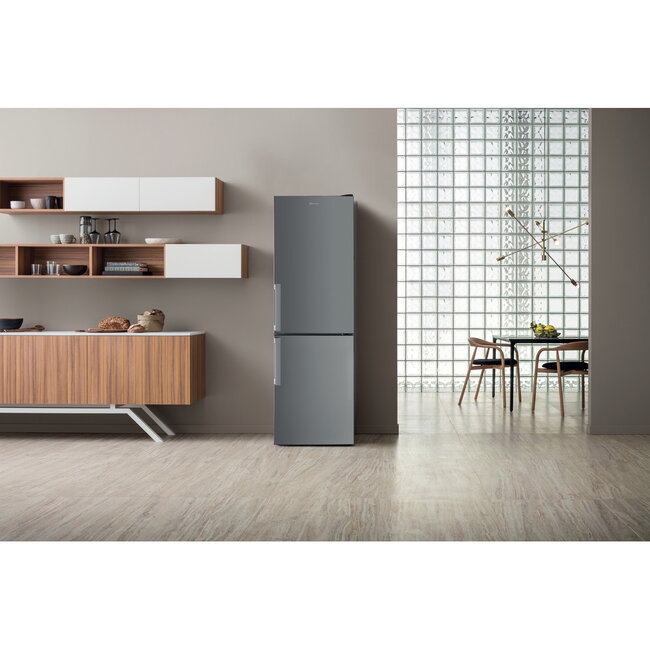 Bauknecht KGS 1820G IN koelvriescombinatie RVS