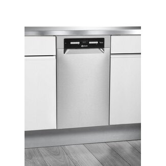 Bauknecht BSUO 3O21 PF X  | Onderbouw vaatwasser | 45 cm | RVS | PowerClean