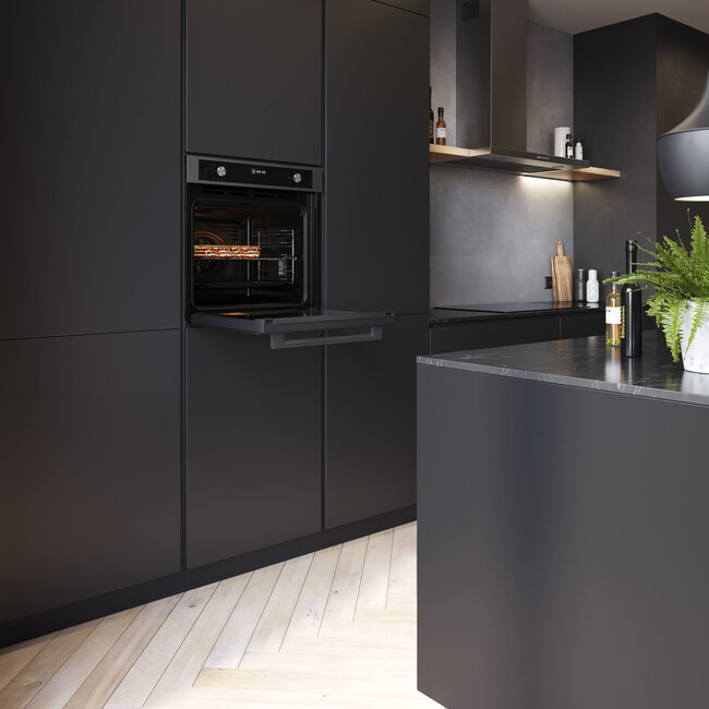 Inventum IOM6072RK | Inbouw oven | 60 cm | Zwart RVS