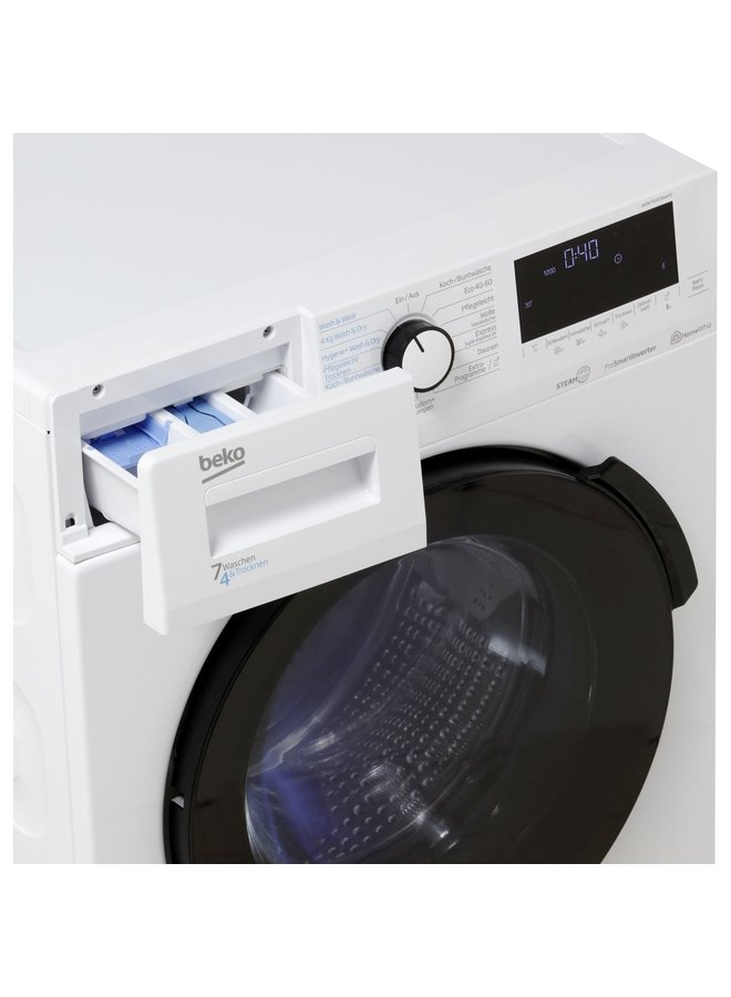 Beko WDW75141Steam1 wasdroogcombinatie 7/4 kg
