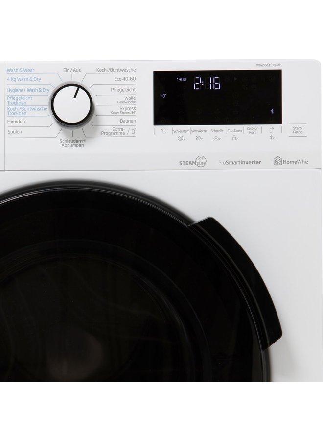 Beko WDW75141Steam1 wasdroogcombinatie 7/4 kg