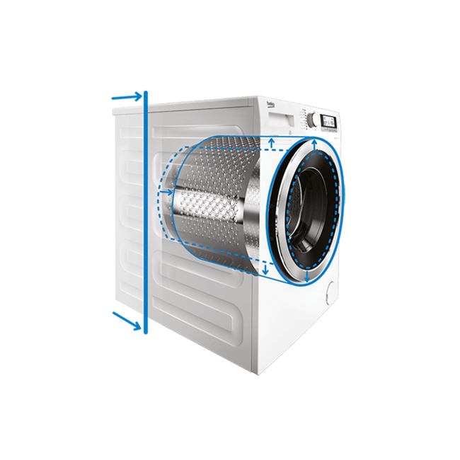 Beko WML71434NGR1 wasmachine 7 kg