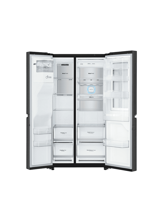 LG GSX960MCCE Amerikaanse koelkast Zwart