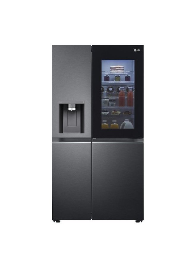 bestrating Echt zonlicht LG GSXV91MCAE Amerikaanse koelkast Instaview - Hermans Trading Witgoed  Outlet