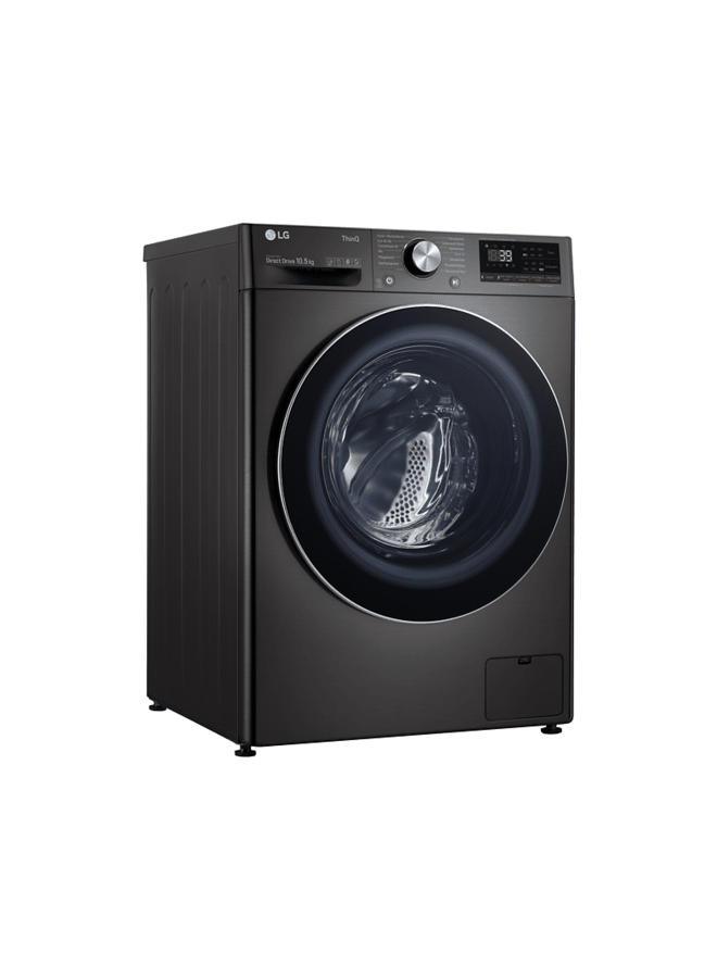 De Elegante Krachtpatser voor Uw Was: De Zwarte LG Wasmachine () De Elegante Krachtpatser voor Uw Was: De Zwarte LG Wasmachine