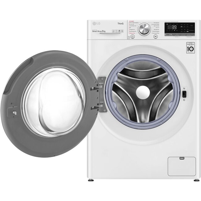 LG F6WV709P1 wasmachine 9 kg TurboWash 1600 toeren