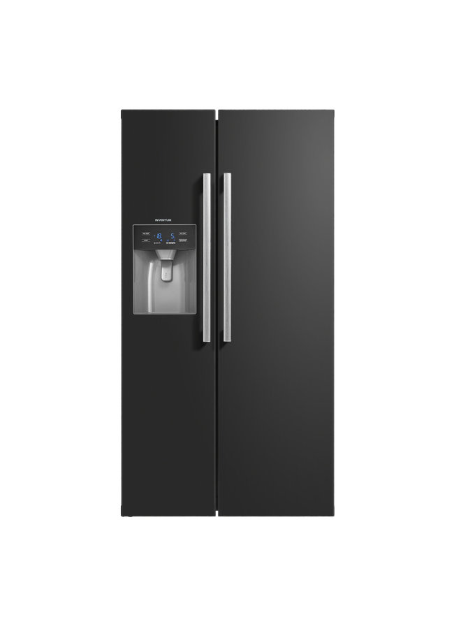 Inventum SKV1782BI Amerikaanse koelkast zwart