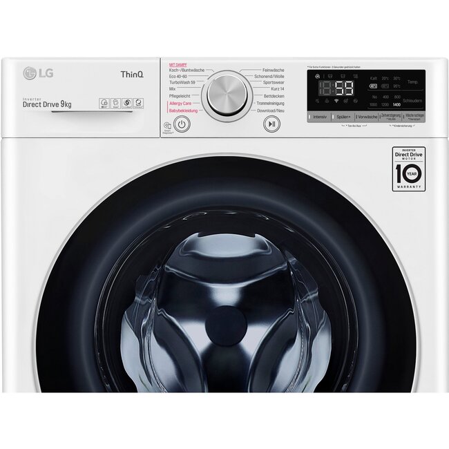 LG F4WV609S1A wasmachine 9 kg TurboWash