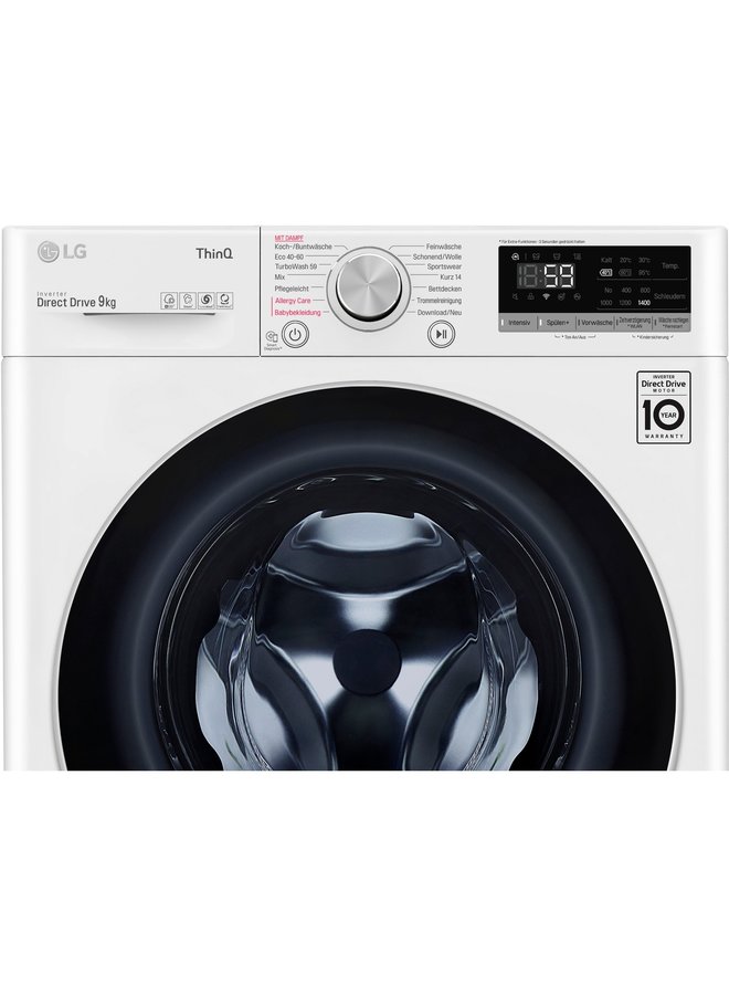 LG F4WV609S1A wasmachine 9 kg TurboWash