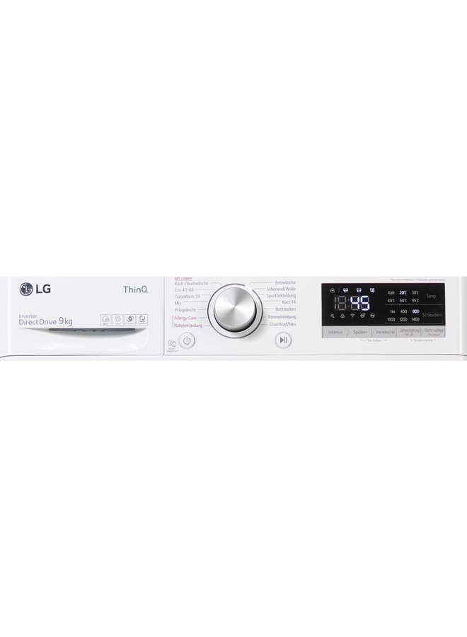 LG F4WV609S1A wasmachine 9 kg TurboWash