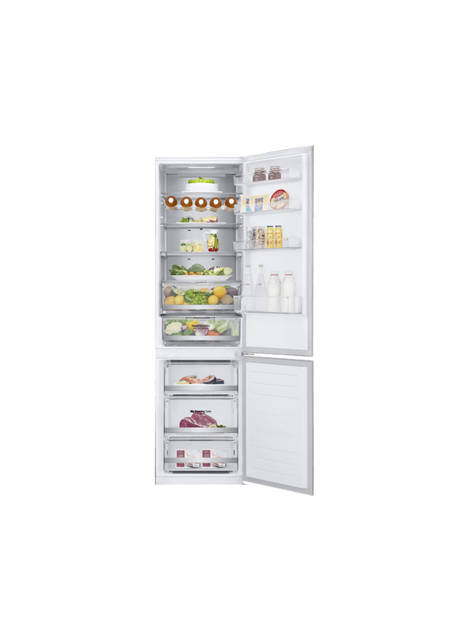 LG GBB92MCACP koelvriescombinatie Zwart