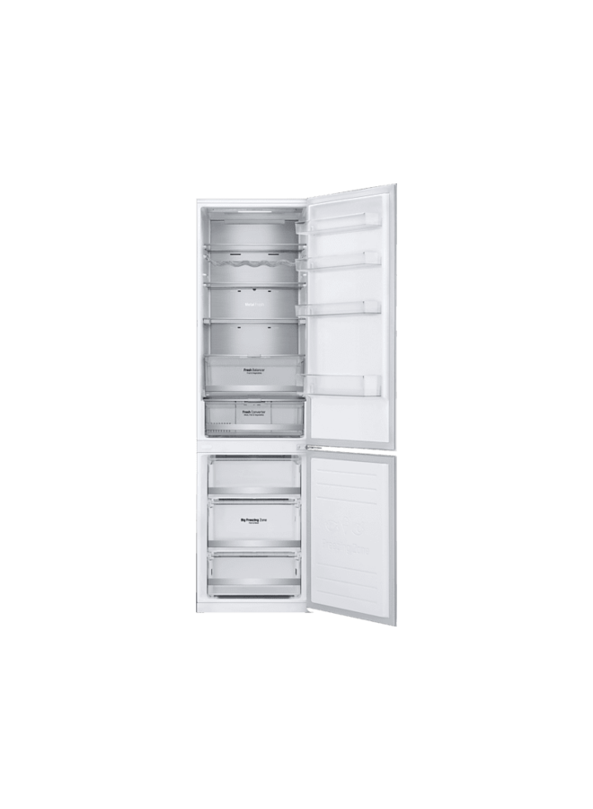 LG GBB92MCACP koelvriescombinatie Zwart