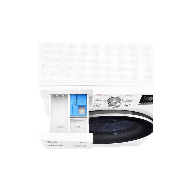 LG V7W800A wasmachine 8 kg TurboWash 360