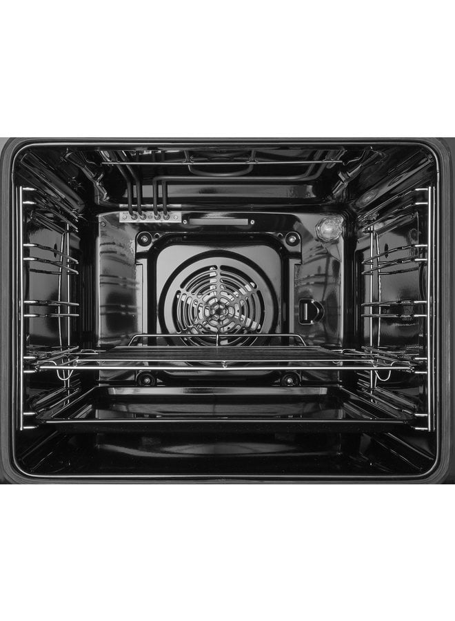 Inventum VFG5020GRVS  | Gasfornuis  | 50 cm  | RVS/Zwart