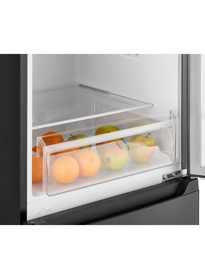 Tomado TCR1800B koelvriescombinatie zwart