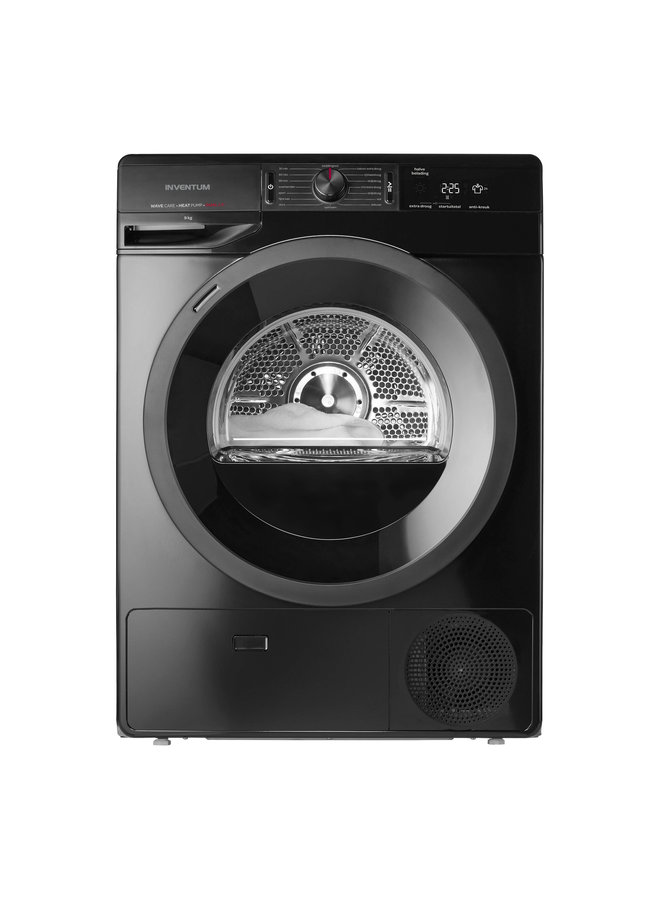 Inventum VDW9001B warmtepompdroger zwart