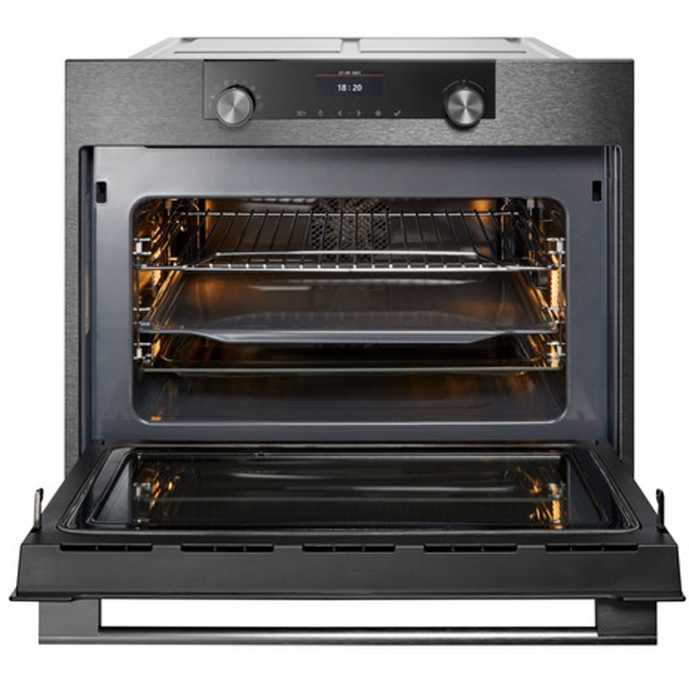 hek astronomie effect ATAG BCM46121C inbouw oven met magnetronfunctie - Hermans Trading Witgoed  Outlet