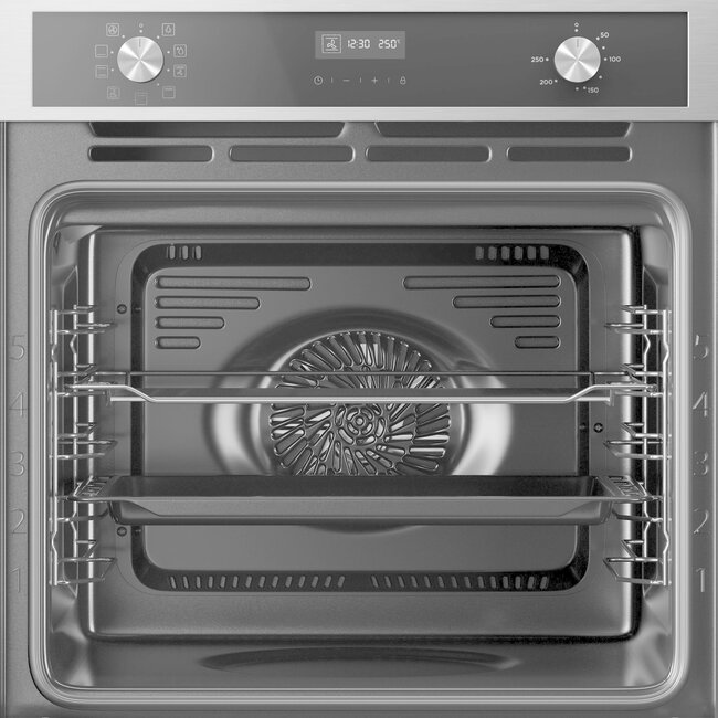 Inventum IOM6072RK | Inbouw oven | 60 cm | Zwart RVS