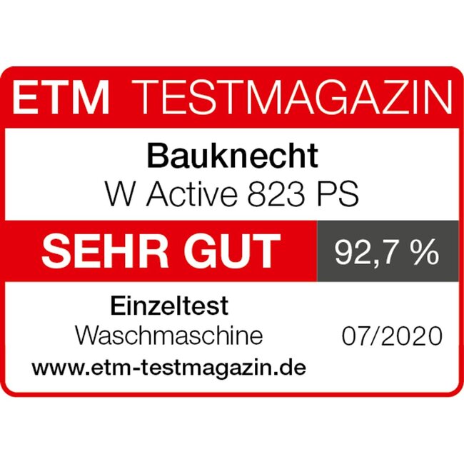 Bauknecht WM Class 823 PS  | Active Care wasmachine