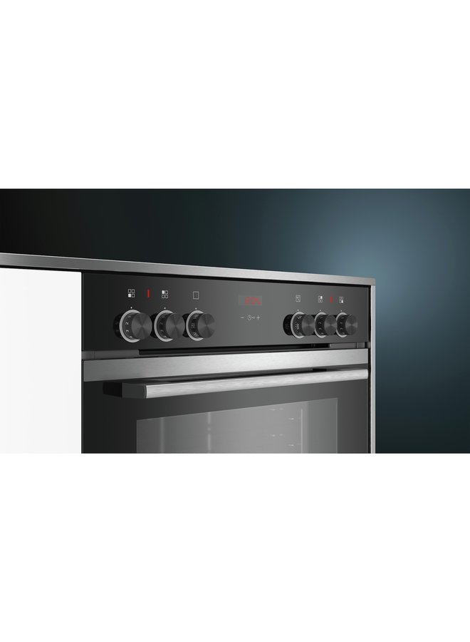 Siemens HE213ABS0 inbouw oven met keramische kookplaat