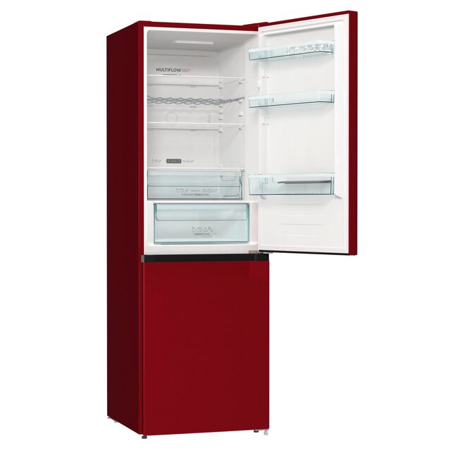 Gorenje NK79C0DR koelvriescombinatie Bordeaux Rood