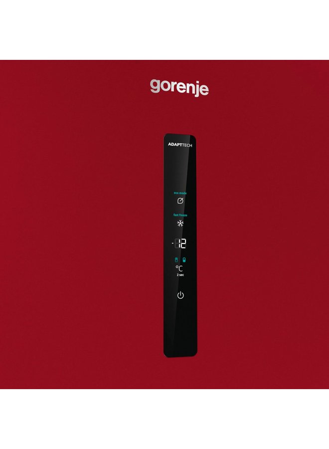 Gorenje NK79C0DR koelvriescombinatie Bordeaux Rood
