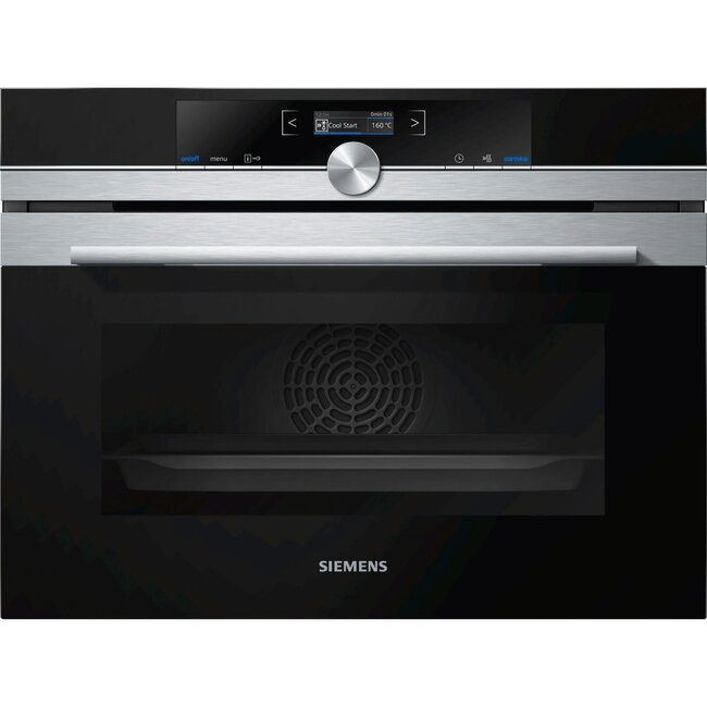 Siemens CB634GBS3 inbouw oven 45 cm