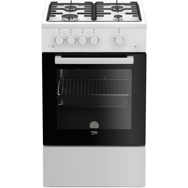 Beko FSG52010FW | Gasfornuis | 50 cm