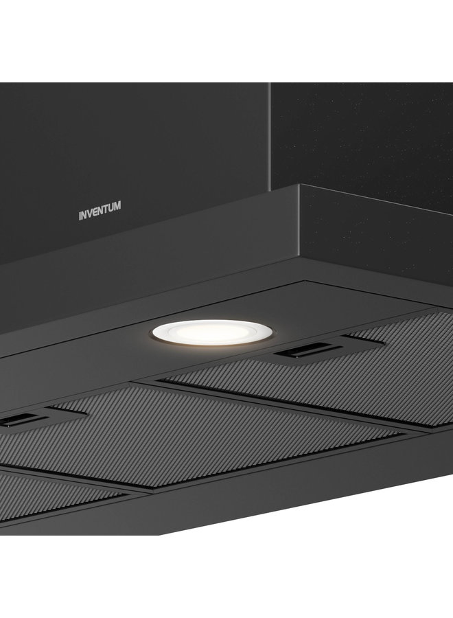 AKB9005ZWA Afzuigkap | Blokschouw | 90 cm | Zwart