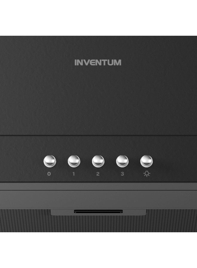 AKB9005ZWA Afzuigkap | Blokschouw | 90 cm | Zwart