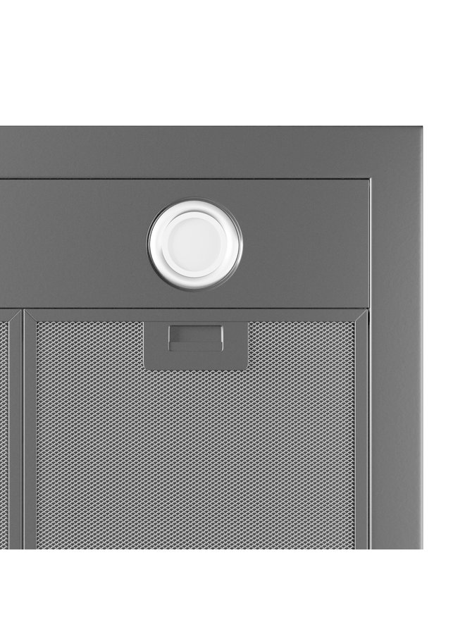 AKB9005ZWA Afzuigkap | Blokschouw | 90 cm | Zwart