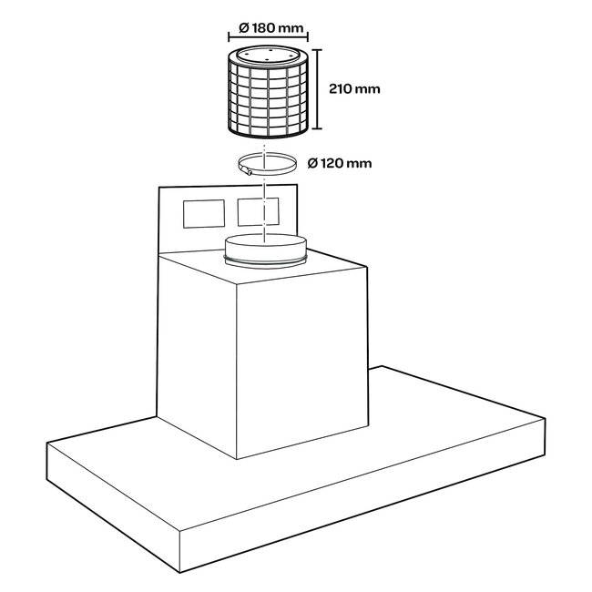 Inventum  IFP600R  Plasmafilter