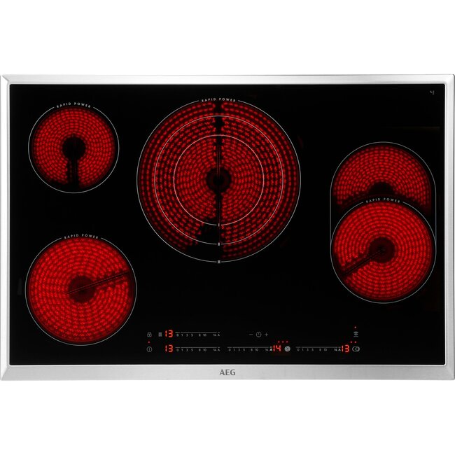 AEG HKA8548RAD Keramische kookplaat 80 cm