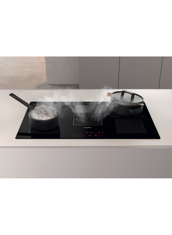 Whirlpool WVH 92 inductiekookplaat met geïntegreerde afzuiging niet deze